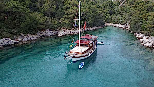 Göcek Fethiye Haftalık Gulet 4 Kabin BTB OL-1