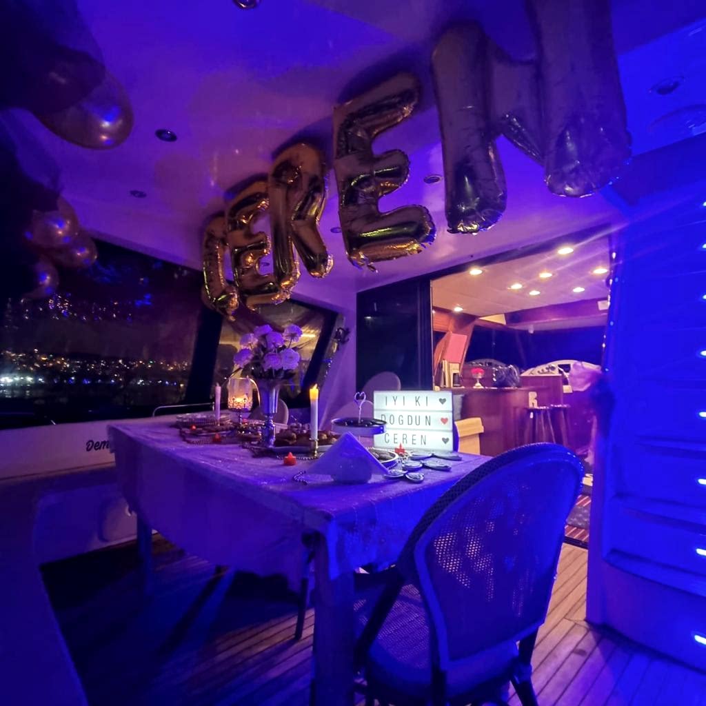 Doğum Gününde Yat Kiralama